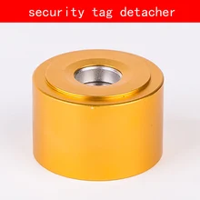 Aluminum shell gold sliver security tag detacher 16000GS eas magnet tag remover for Clothing Supermarket Aluminum shell gold sliver security tag detacher 16000GS eas magnet tag remover for Clothing Supermarket