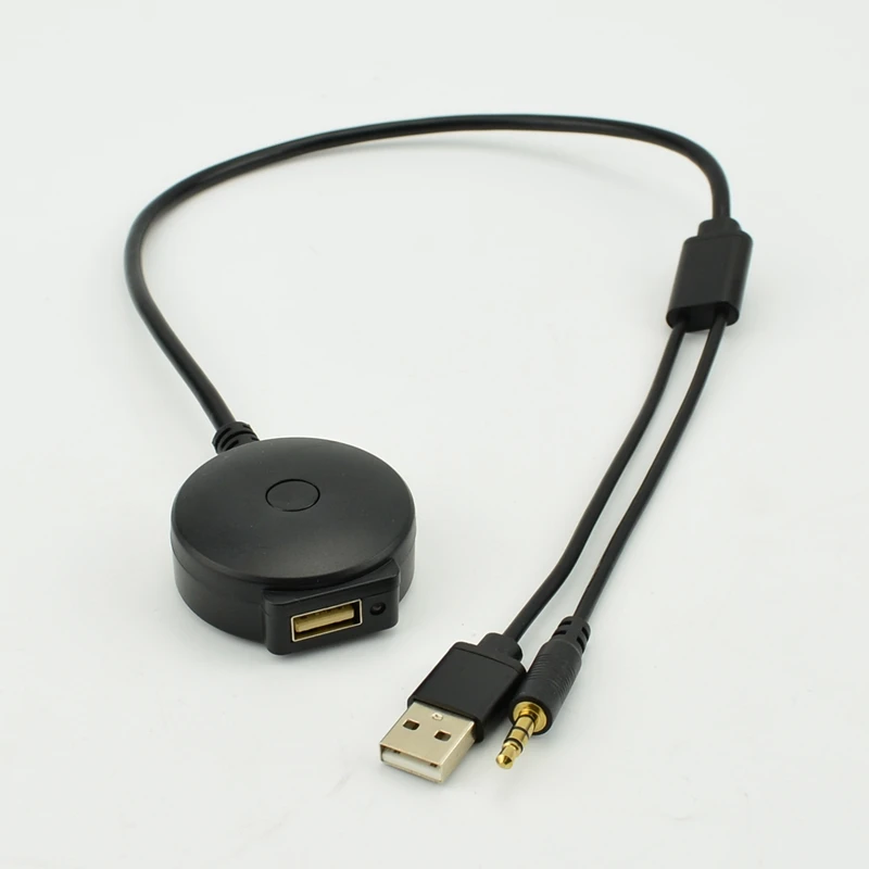 Автомобильный Bluetooth аудио 3,5 мм AUX USB музыкальный адаптер Набор для BMW