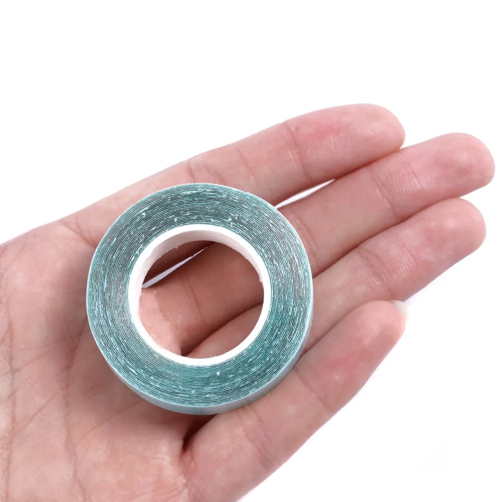 NEW 1cmx3m Blue Dedicated Professional Roll Strong Adhesive Double Side Tape for Hair Extension