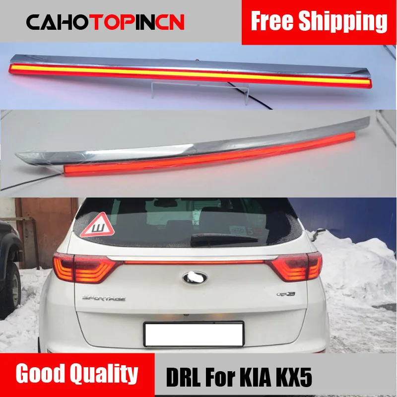 

Rear Bumper Tail Light For Kia KX5 / Sportage IV (QL) 2016 2017 Red LED Reflector Brake Lamp Warning Signal Driving Fog Lamp