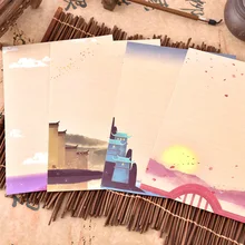 1 компл. Творческий Ретро серия старинной Бланки канцелярские эстетическое маленькие свежие Романтические любовные письма