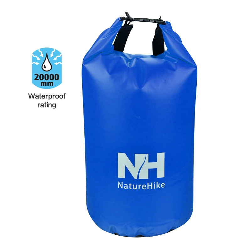 Naturehike 50L Портативный Открытый водонепроницаемый путешествия рафтинг сумка ведро пляж большое уплотнение хранения сухой плавательный мешок кемпинг