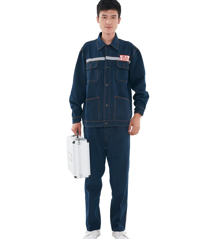 Mens Work Clothing Long Sleeve Thicken Coveralls High Quality Overalls for Worker Repairman Machine Auto Repair Electric Weldin