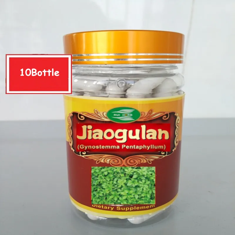 

10Bottles Jiaogulan (Gynostemma) Extract Capsule 500mg x 900pcs free shipping