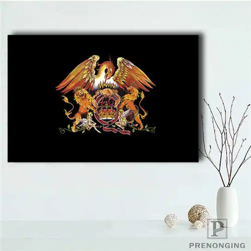Rectangle Poster Изготовленный На Заказ queen band(2)@ Печатный постер тканевый настенное искусство картины для декора гостиной#18-12-05-2-74 - Цвет: Rectangle Poster