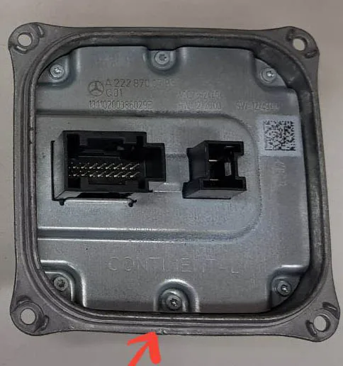Module-2 Для Mercedes-Benz W212 E200 E260 E300 E350 фар компьютер балласт Управление модуль - Цвет: Module-2