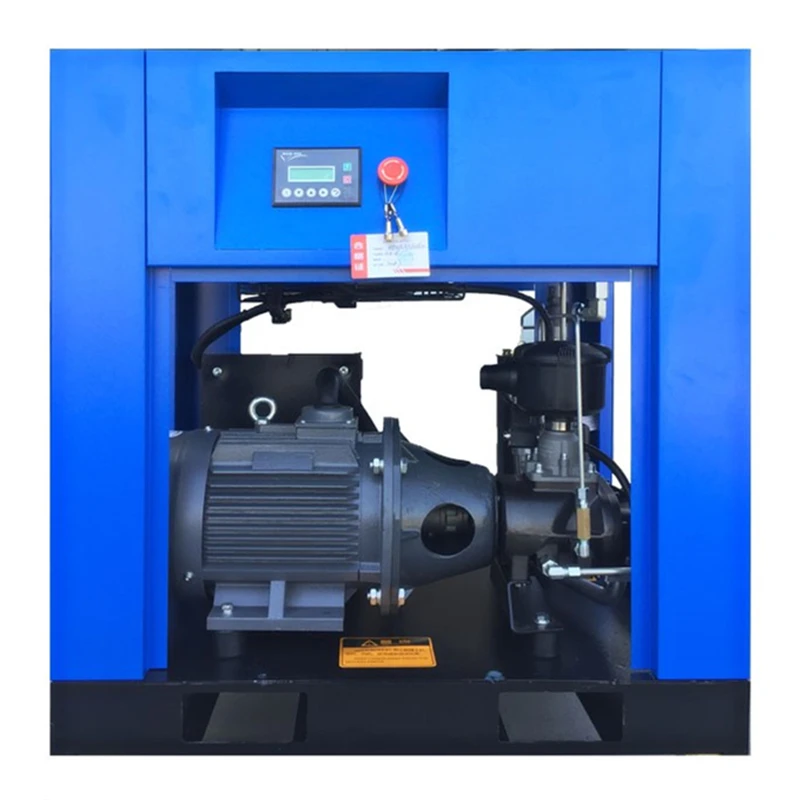 

China Supplier Industrial Used Air Screw Compressor with Tank