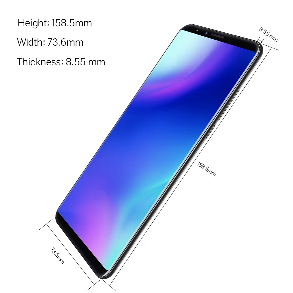Смартфон Cubot X18 Plus MT6750T, четыре ядра, 4 Гб ОЗУ, 64 Гб ПЗУ, 5,99 дюйма, 18:9 FHD+,, Android 8,0, 4000 мА/ч, задняя двойная камера, 4G LTE