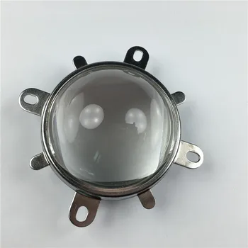 

10PCS 57mm led Lens +Reflector +Steel Bracket kit For 20w 30w 50w 100w High Power led light DIY