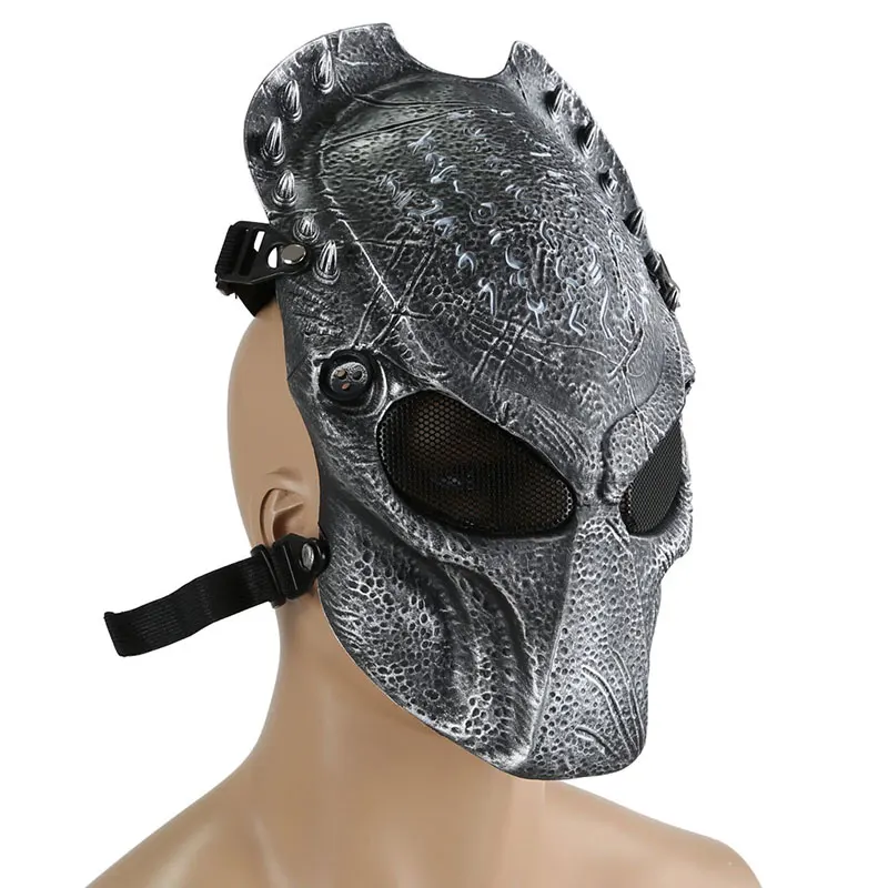 ZJZ04 Хищник волк 2,0 тактический Пейнтбол защитный полный уход за кожей лица страйкбол маска военная армия Wargame косплей Хэллоуин Вечерние