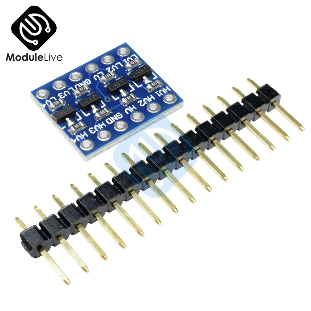 10 шт. IIC I2C преобразователь уровня логики двунаправленный Модуль платы 5 В/3 3 В