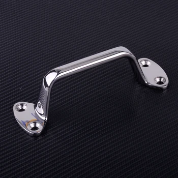 

CITALL 316 Stainless Steel 15cm Marine Boat Yacth Large Cleat Door Grab Handle Handrail Pull Replacement