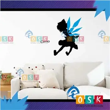 

Qilunuo wall stickers affixed around the eastern stupid 9 Snow Lolita silhouette pain car bedroom sticker