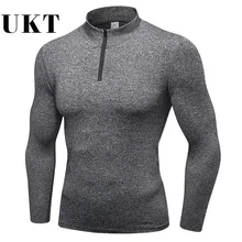 Быстросохнущая Спортивная рубашка с длинным рукавом для бега, мужская спортивная одежда, мужская спортивная одежда для фитнеса, спортивная одежда