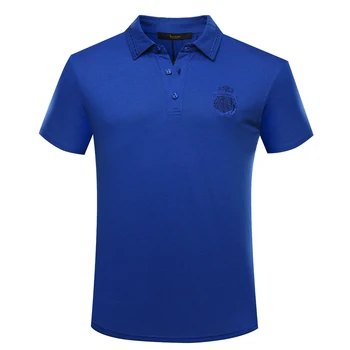 

BILLIONAIRE T shirt men Short silk new style short sleeve comfort high quality embroidery fitness free shipping