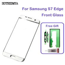 S7 Edge Front Outer Glass Lens Cover replacement For Samsung Galaxy S7 G930f S7 Edge G935 LCD Glass Touch Screen Panel + Sticker S7 Edge Front Outer Glass Lens Cover replacement For Samsung Galaxy S7 G930f S7 Edge G935 LCD Glass Touch Screen Panel + Sticker