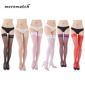 

Morematch 1 Pair Black Women Stocking Grid Mesh Stretch Hollow Pantyhose Stockings Sexy Fishnet Stockings 4 Style Optional