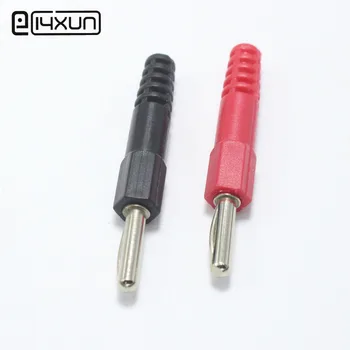 

1pcs 4mm Banana Plug 30A High Current Insulated Shrouded Connector Welding Type Power Test Plug for OD4mm Cable