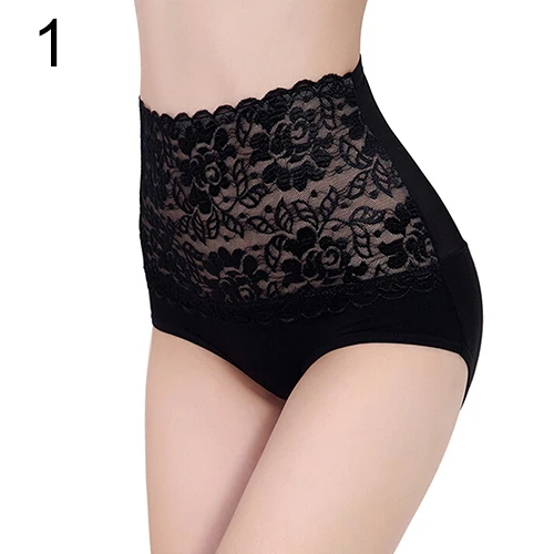 

Hot Women's Femmale Sexy Lace Floral Body Shaper Hip Abdomen Tummy Control High Waist knickers culotte Underwear