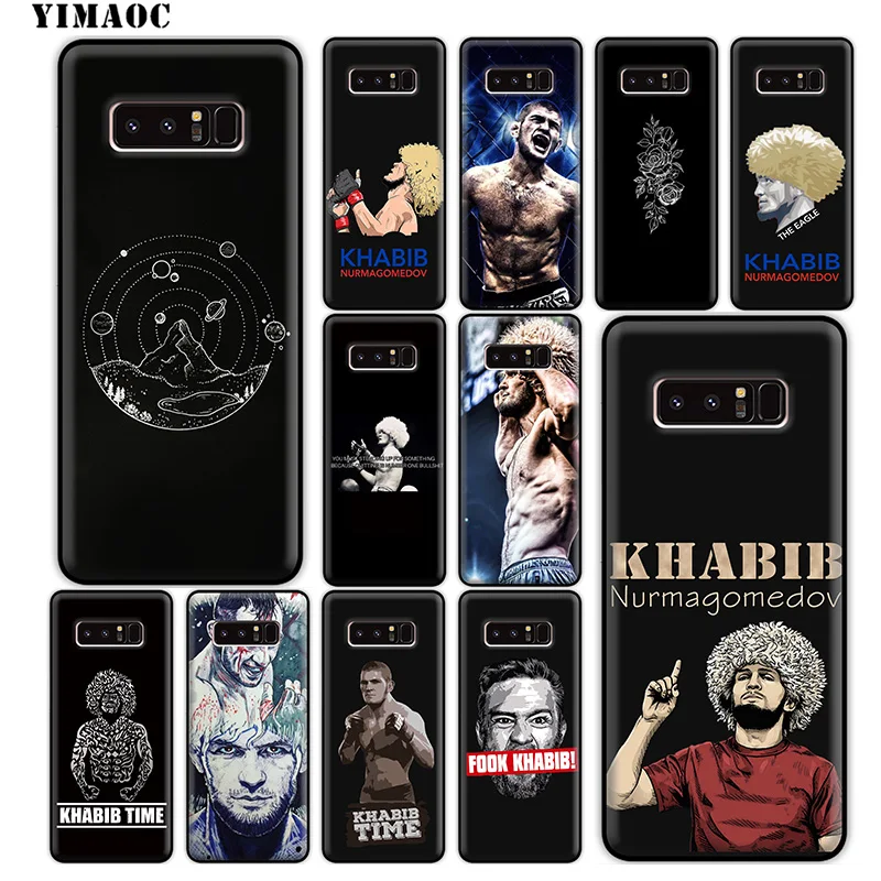 Мягкий силиконовый чехол YIMAOC Khabib Nurmagomedov для samsung Galaxy Note 10 Plus 9 8 A9 A8 A6 2018 A5 A3 2017 2016 |