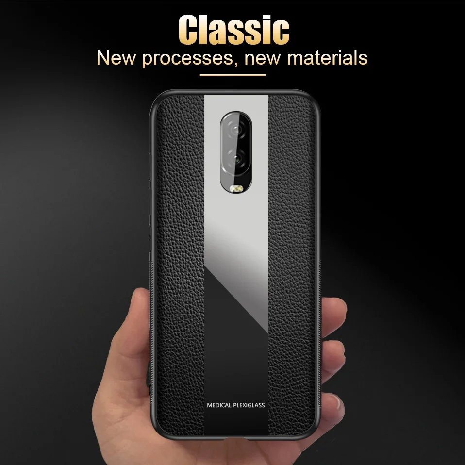 Leather Case For Oneplus 6T 6 Funda Silicone Shockproof Luxury Phone Case For One Plus Oneplus 6 6t Oneplus6 Oneplus6t Cover     (4)