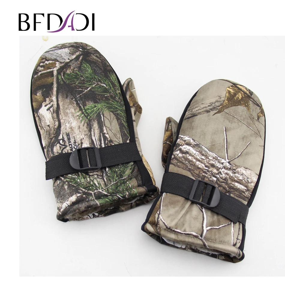 

BFDADI 2019 Winter Warm Gloves Military Army Gloves Thick Mittens Outdoor Handmade Free Shipping