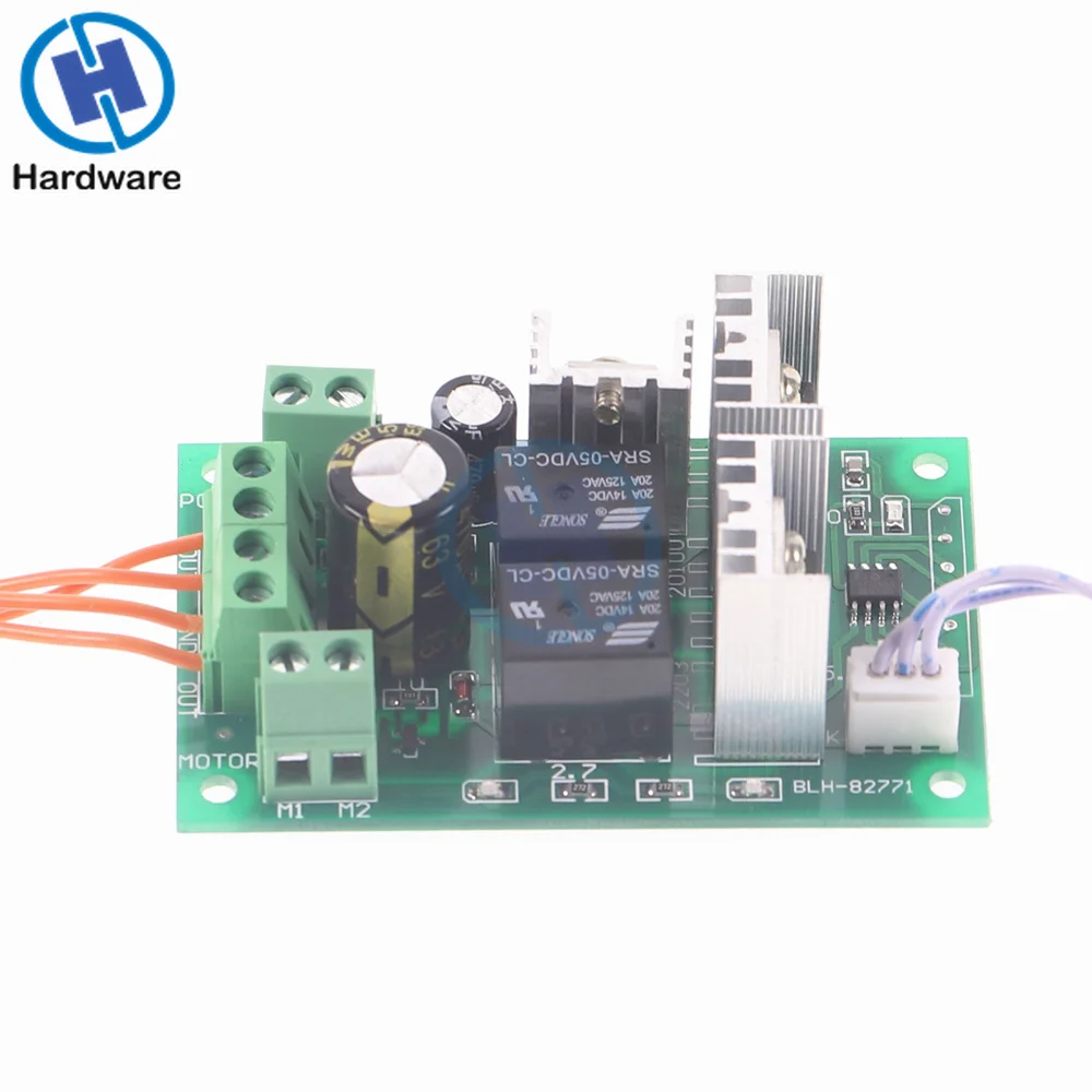 DC 6-24 в 6 в 9 в 12 В 24 В 10A ШИМ контроллер скорости двигателя постоянного тока вперед назад реверсивный переключатель RC регулятор управления