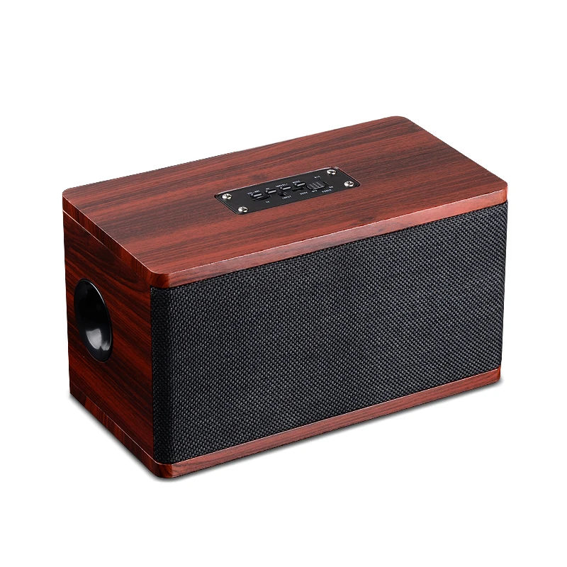 

Shinco W6 20W Wooden Creative Wireless Bluetooth Speakerphone Card Computer Mini Sonic Subwoofer