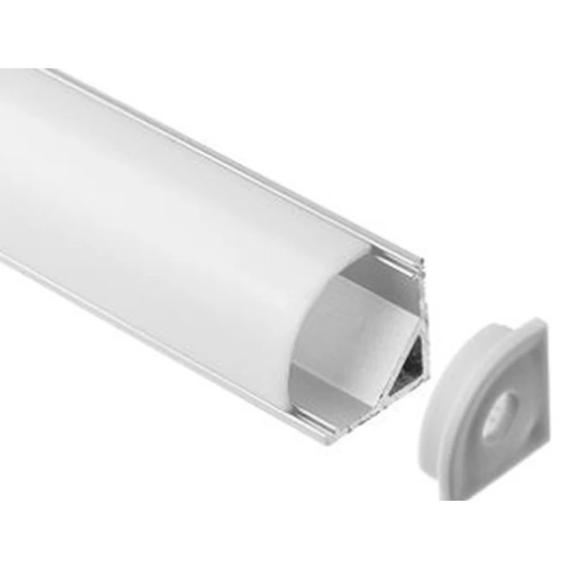 угловой светодиодный профиль 2000х30х30мм внешний. накладной алюминиевый профиль с экраном 2000*16*16mm. угловой профиль для светодиодной ленты для кухни. профиль угловой, 17*17*12,2mm (2м) спу1717-а. подсветка рабочей зоны на кухне.