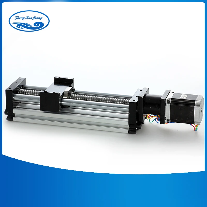 

linear rails cnc guide rail 16mm linear guides effective stroke 300mm 3A 23nama stepper motor