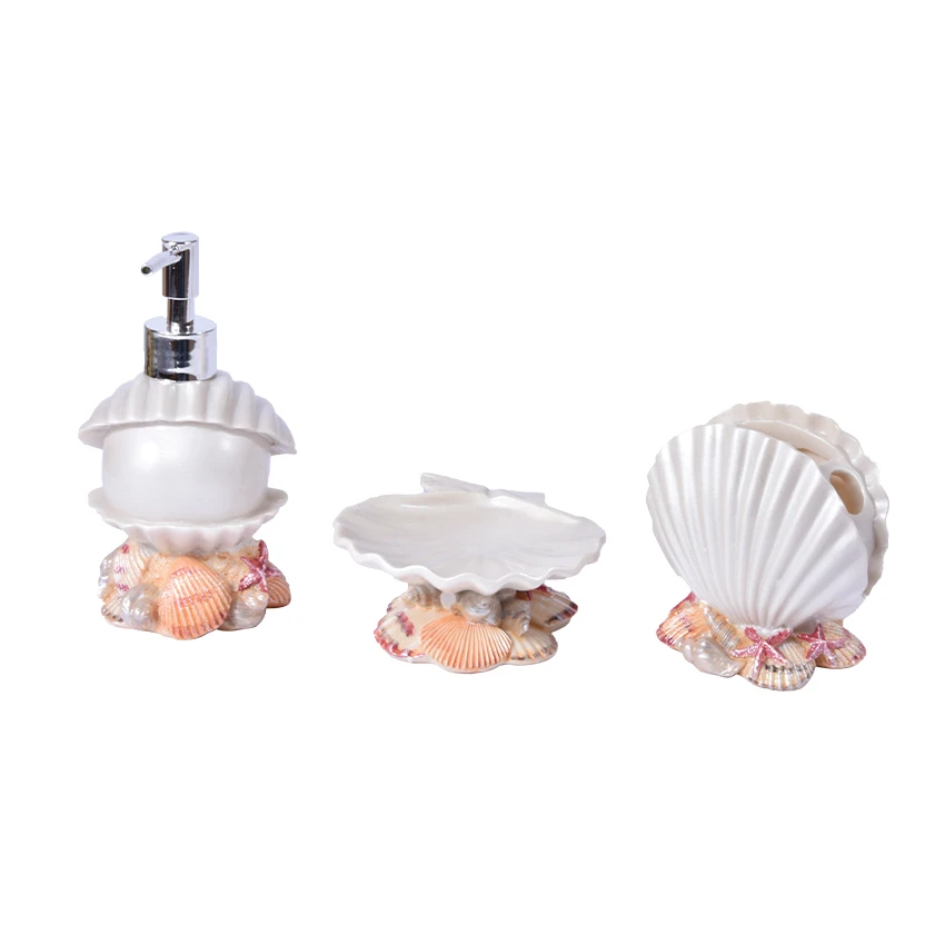 Популярный набор из пяти предметов, креативные наборы для ванной комнаты из смолы, аксессуары для ванной, набор для мытья полоскания, Товары для ванной комнаты, набор для мытья A041