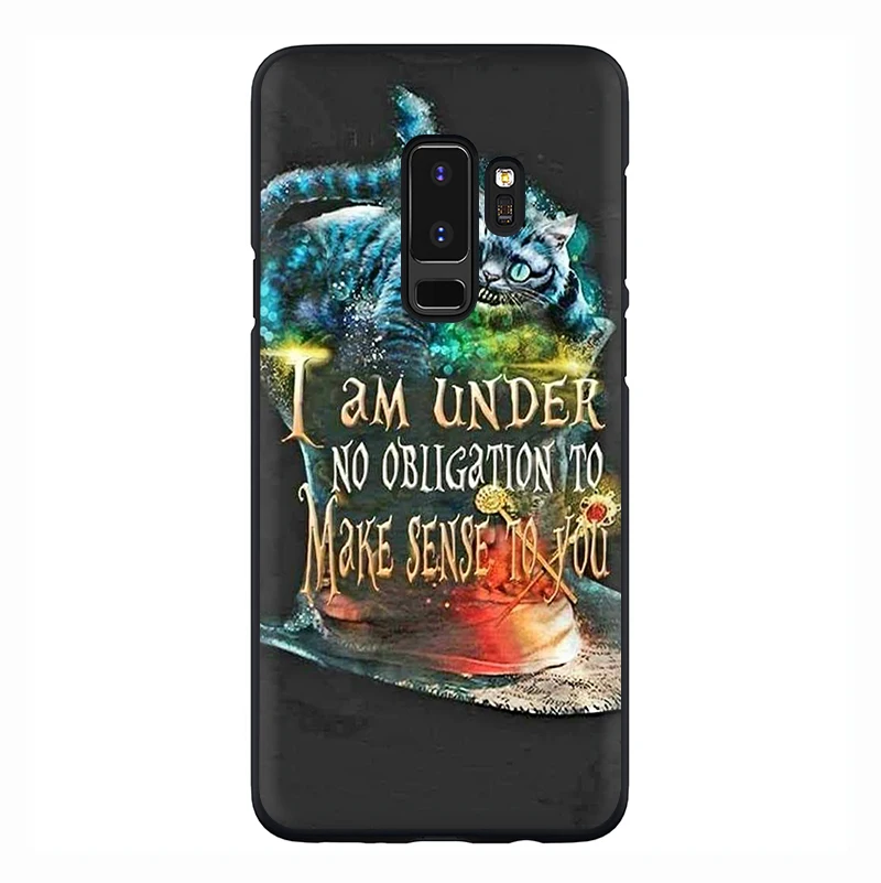 B1 Из мультфильма Чеширского Кота или силиконовый чехол для телефона для samsung S6 S7 край S7 S8 S9 S10 плюс S10e Note 8, 9, 10, M10 M20 M30 M40 - Цвет: B1