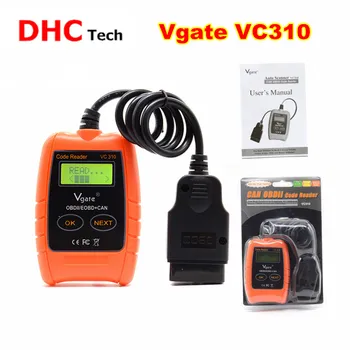 

Vgate VC310 Universal OBD2 OBDII EOBD CAN Auto Scanner Code Reader & Cleaner Car Diagnostic Tool