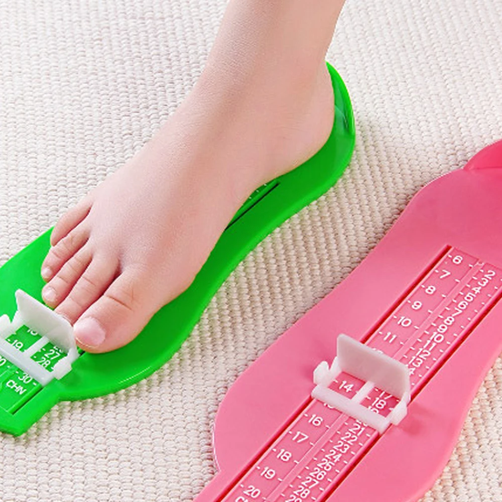Детские игрушки для измерения ступней, пластиковая обувь, размер, измеряющая игрушка, цветная обувь, фитинги, измеряющая игрушка для малышей