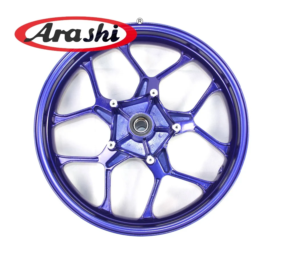 Передний обод колеса Arashi YZF R1 15 17 для YAMAHA 2015 2016 2017 глянцевый синий 16 6061 T6 класса