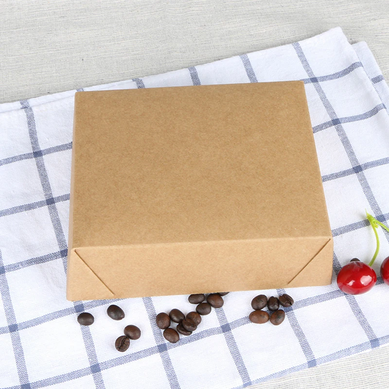 Миска для еды быстрого приготовления одноразовая вынимаемая крафт-бумажная коробка коробки на вынос Ресторан Суши салат упаковка поставщик 20 шт