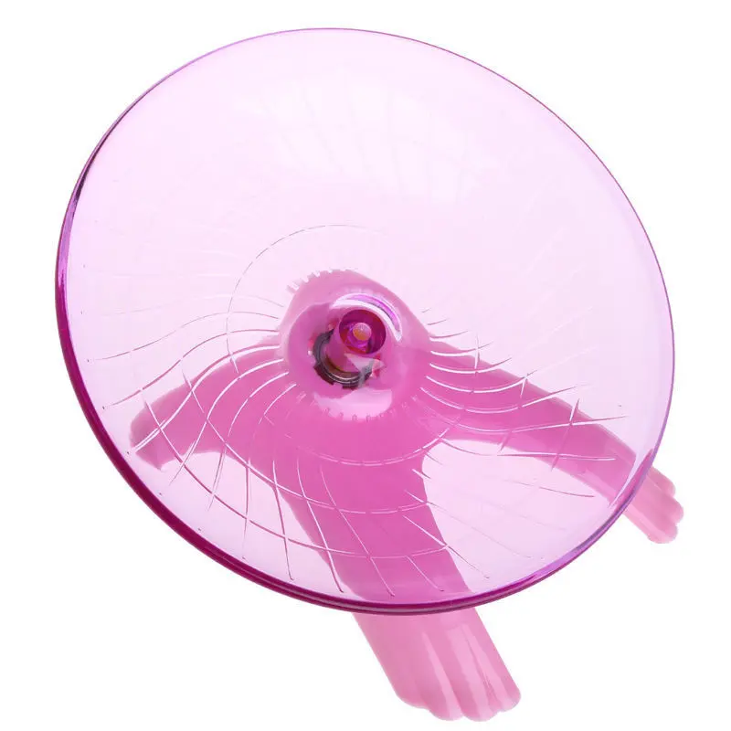 Нескользящий диск для бега летающая тарелка колесо для упражнений маленькое животное хомяк беговое колесо