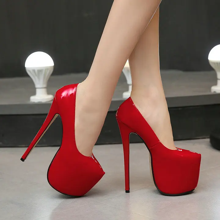 35-44-Size-women-Super-High-Heels-18cm-shoes-Concise-8CM-platforms-shoes-pumps-Wedding-Party