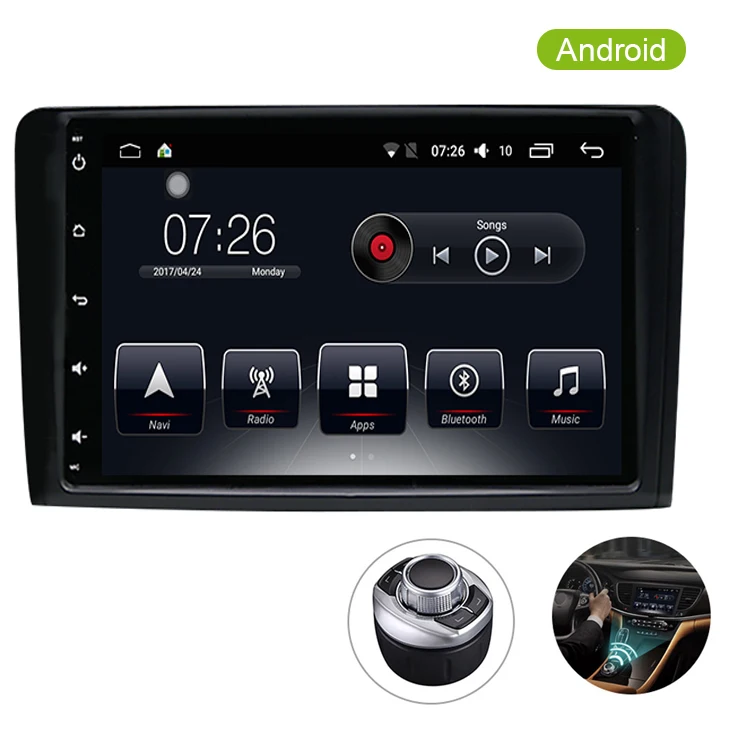 

Car Multimedia Player GPS Android 7.1 2G/16G 2 Din For Mercedes/Benz W164/ML300/ML350/ML500/GL320/GL350/GL420 Radio OBD2 DAB