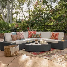 Новое поступление наружная непогодная ротанговая садовая мебель