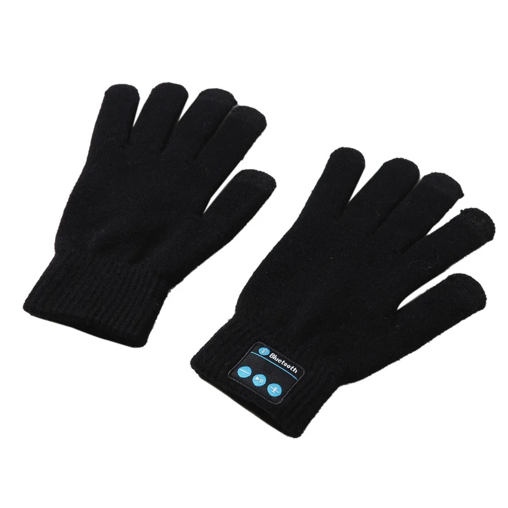 Новые плюшевые перчатки Bluetooth с стерео наушниками гарнитура динамик беспроводной теплый для музыки и телефона