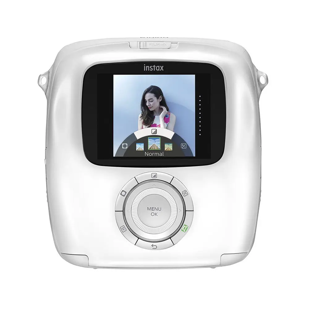 Fujifilm Instax SQUARE SQ10 гибридная мгновенная пленка фотокамера белого цвета|film photo