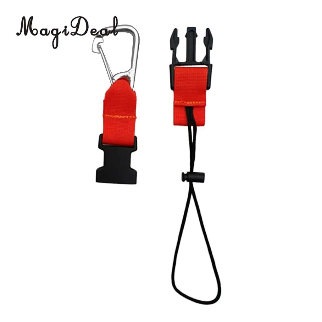 MagiDeal Scuba Diving Lanyard Webbing Strap with Clip and Quick Release Buckle for Underwater Cameras and Dive Lights