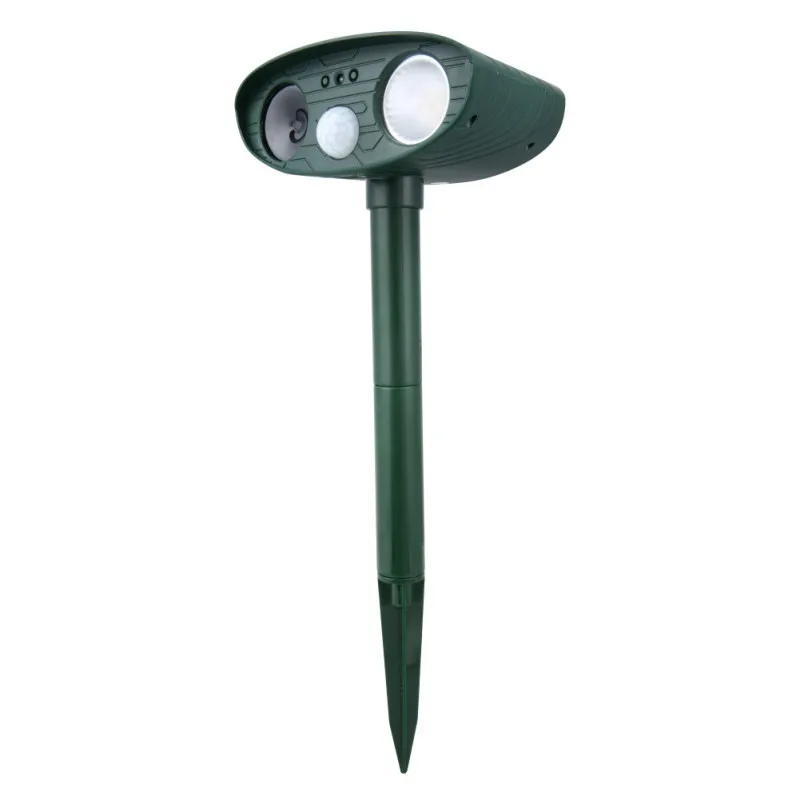 

1PCS ultrasonic Cat pest repeller Dog Fox Deterrent Chaser Repellent Eco-friendly Solar Powered Garden Pest Animal Repeller