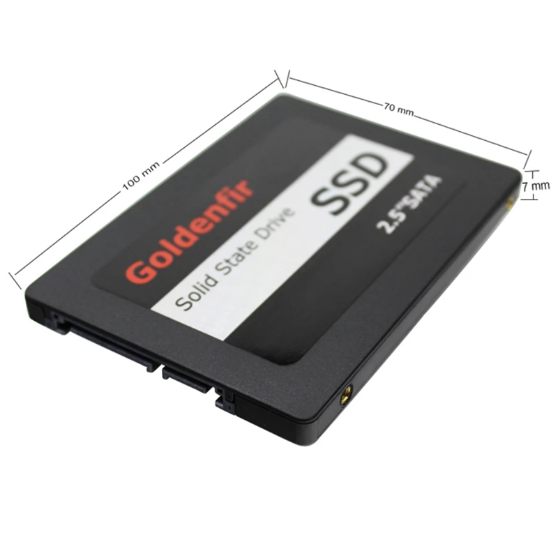 Goldenfir 2,5 Sata2 Sata3 Ssd Внутренний твердотельный жесткий диск на 1 накопитель на жестком диске для компьютера