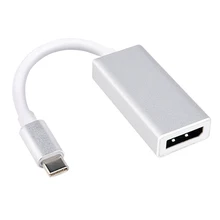 USB- C to DisplayPort Adapter to Female HDTV Converter Cable for Apple Macbook Projector