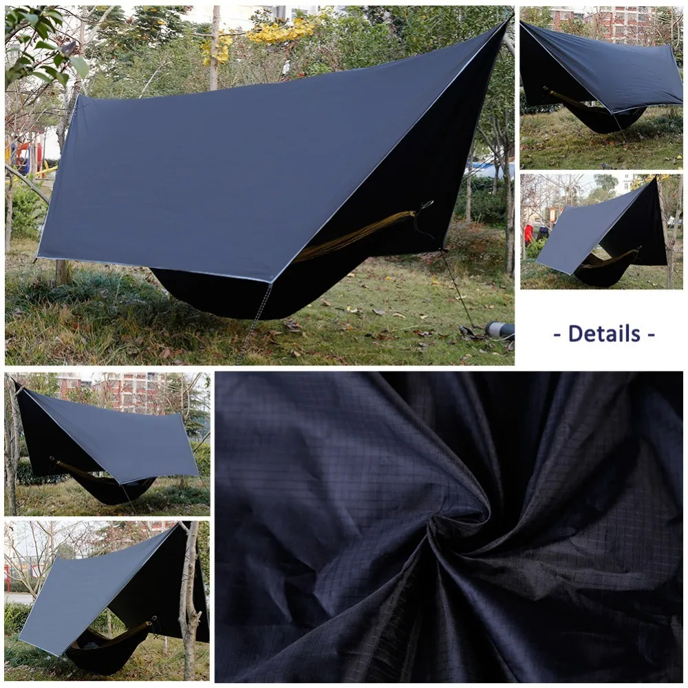 High Quality Camping Tent Ultra-Light Plaid Cloth Hammock Rain Fly Outdoor Canopy Waterproof Anti-UV Sun Protection Tarp Shelter High Quality Camping Tent Ultra-Light Plaid Cloth Hammock Rain Fly Outdoor Canopy Waterproof Anti-UV Sun Protection Tarp Shelter