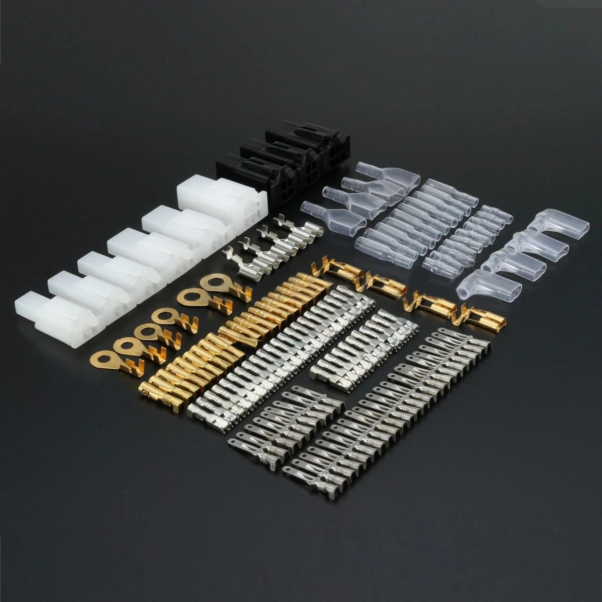 144pcs 2.8mm Electrical Connector Automotive Motorcycle Brass Bullet