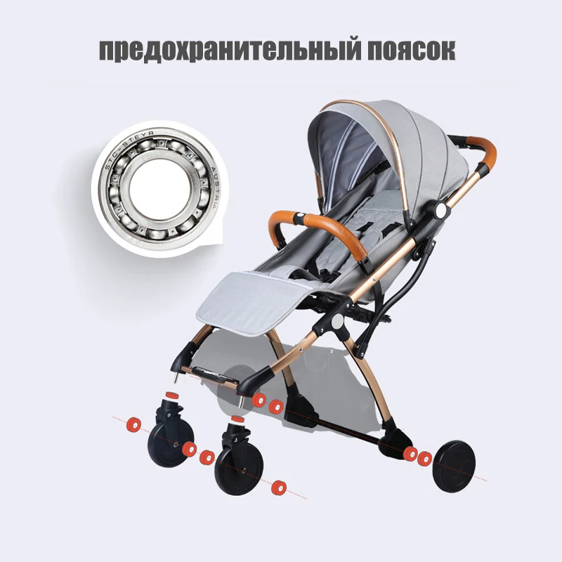 Детская коляска IMBABY Роскошная коляска для детских колясок складная детская коляска для новорожденных красивый пейзаж для детей коляска для детей