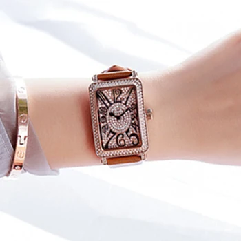 

New Arrival Luxury Women Watches 2019 Fashion Quartz Lady Wristwatch High Quality Causual Diamond Dress Watch Relogio Feminino
